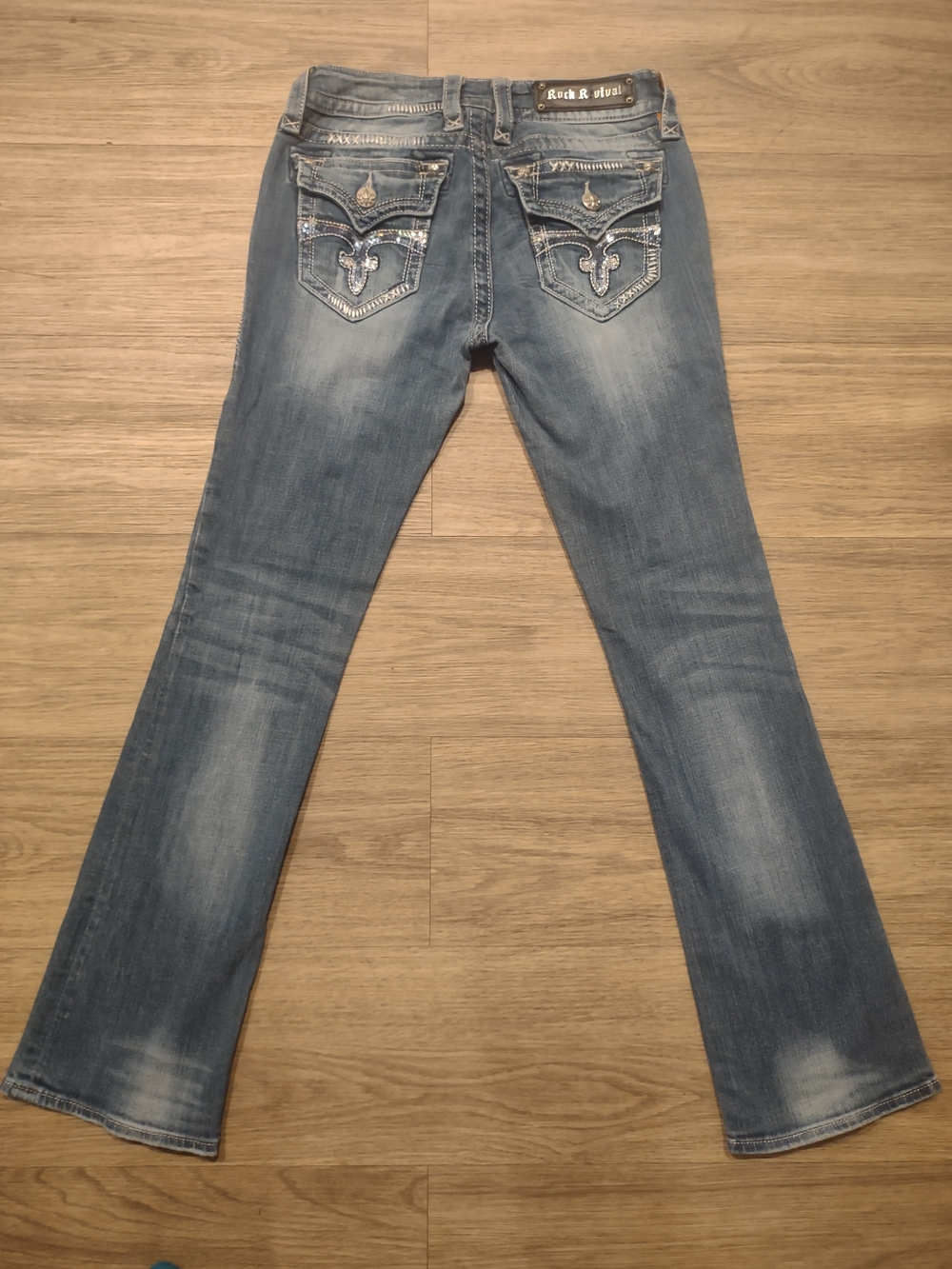 Rock Revival Women's Boot Cut Jeans in Blue